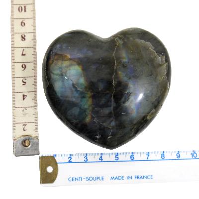 Coeur en Labradorite